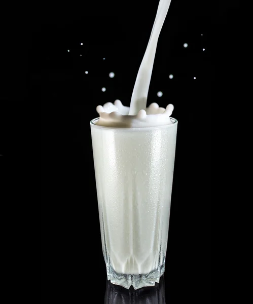 Milchspritzer — Stockfoto