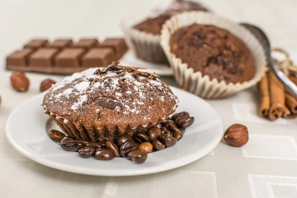 Cacao muffin — Stockfoto