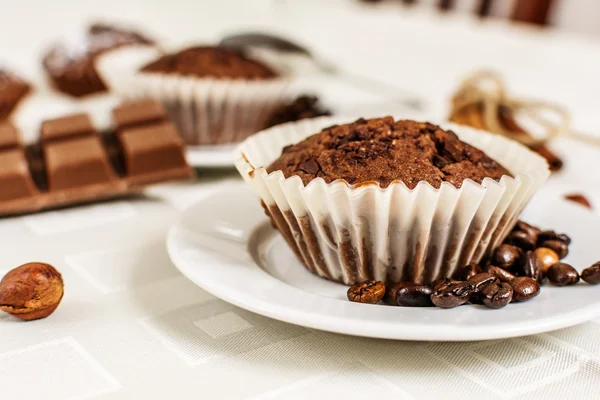 Cacao muffin — Stockfoto