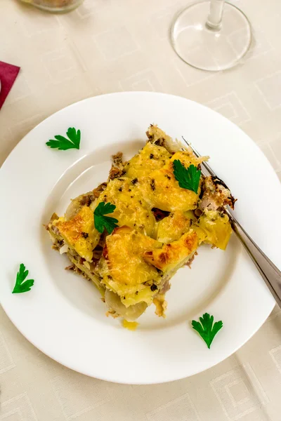 Baked potatoes — Stock Photo, Image