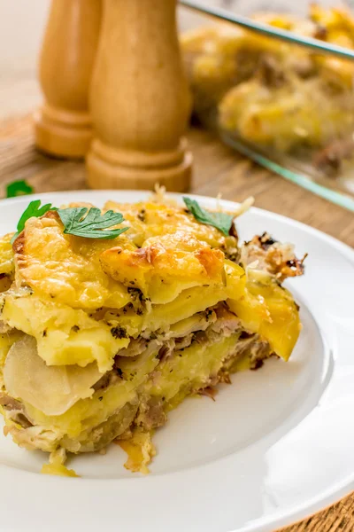 Baked potatoes — Stock Photo, Image