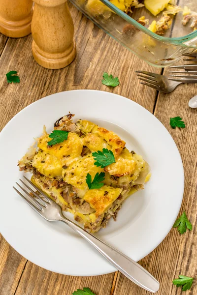 Baked potatoes — Stock Photo, Image