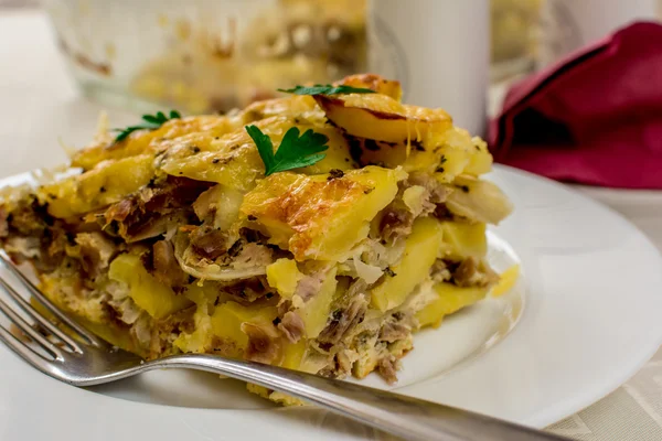 Baked potatoes — Stock Photo, Image