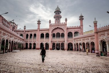 Sunehri Mosque, Peshawar, Paksitan. clipart