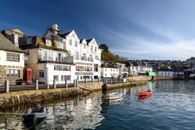 St Mawes village, Cornwall, England. clipart