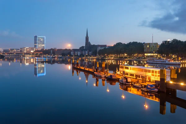Weser, bremen, deutschland — Stockfoto