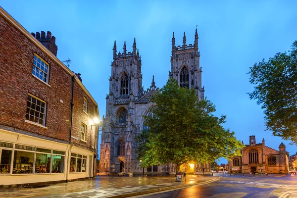 York Minster Cathedral, Inglaterra — Foto de Stock