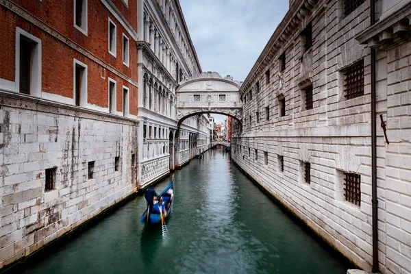 Most povzdech, Benátky, Itálie — Stock fotografie