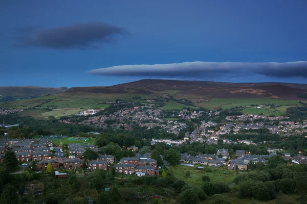 Peak district-İngiltere yakınındaki kırsal — Stok fotoğraf