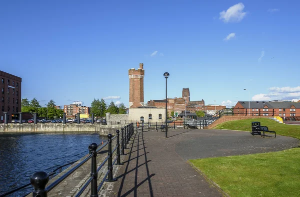 Wapping Dock, Liverpool, Regno Unito — Foto Stock
