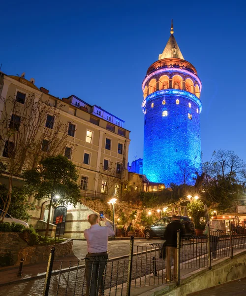 Galata tower i Istanbul, Turkiet — Stockfoto