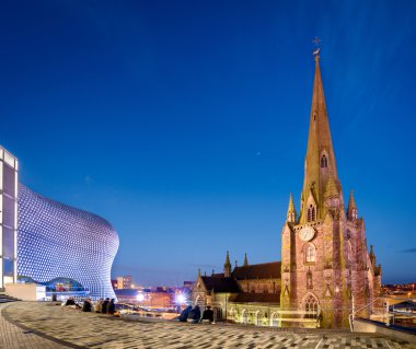 St Martin Bull Ring Birmingham İngiltere'de