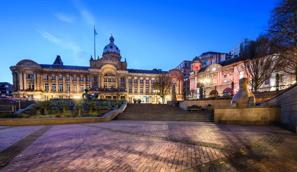 Birmingham City Hall em Birmingham, Inglaterra — Fotografia de Stock