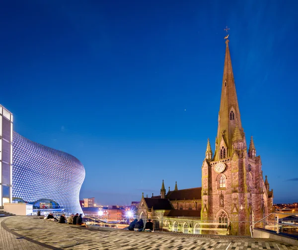 St Martin in the Bull Ring Birmingham England — Stock Photo, Image