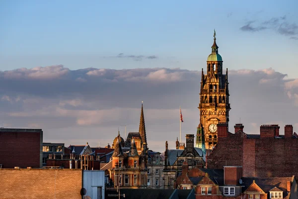 Sheffield Town Hall Inglaterra — Fotografia de Stock