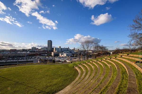 El horizonte de la ciudad de Sheffield, Yorkshire del Sur —  Fotos de Stock