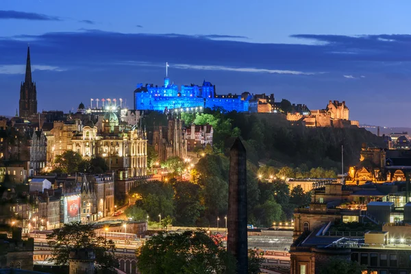 Edinburgh Scotland Uk látképe — Stock Fotó