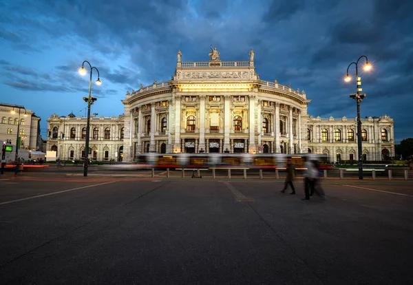 Burgtheate Národní Divadlo Rakouska Vídni — Stock fotografie