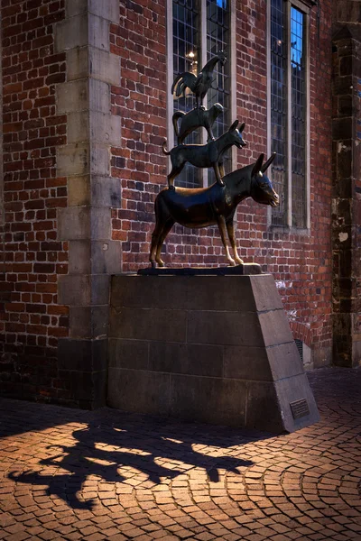 Bremer Stadtmusikanten — Stockfoto