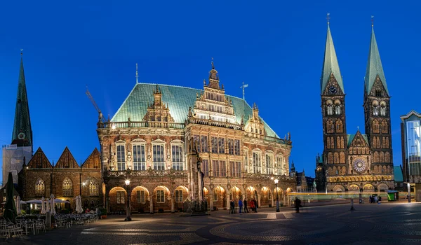 Câmara Municipal de Bremen Alemanha — Fotografia de Stock