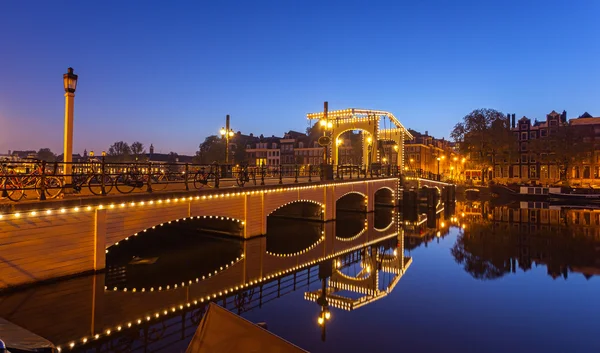 阿姆斯特丹桥梁 — 图库照片