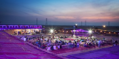 Çöl safari kampı Dubai