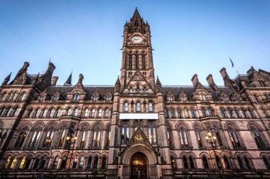 Manchester town hall clipart
