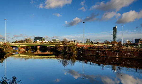 Manchester skyline — Stock Fotó