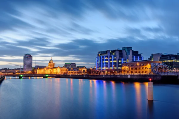 Panoramę miasta Dublin — Zdjęcie stockowe