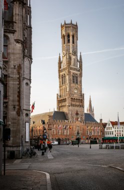 Çan kulesi Bruges Belçika