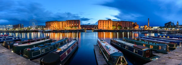 Manzarası Liverpool İngiltere'de — Stok fotoğraf