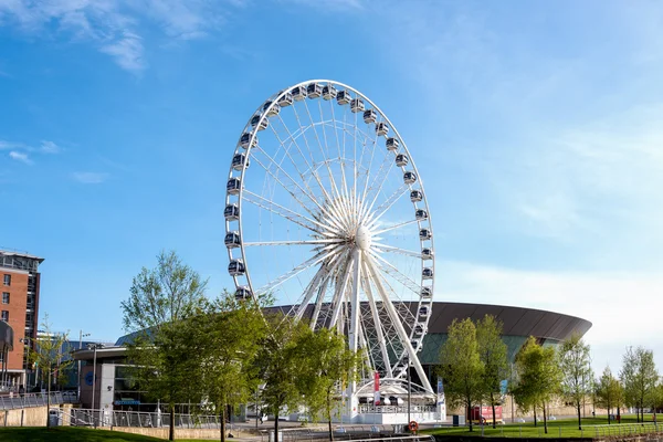 Roda gigante Liverpool — Fotografia de Stock