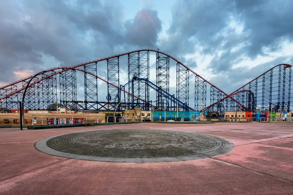 Parque de diversões blackpool — Fotografia de Stock