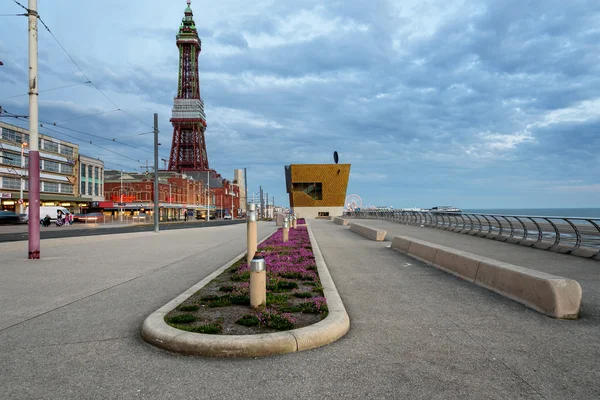 Blackpool-Promenade — Stockfoto