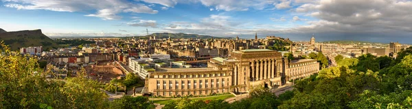 Edinburgh city panoramautsikt — Stockfoto