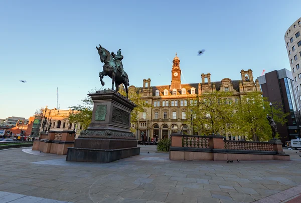 Leeds City Square UK — Stock Photo, Image