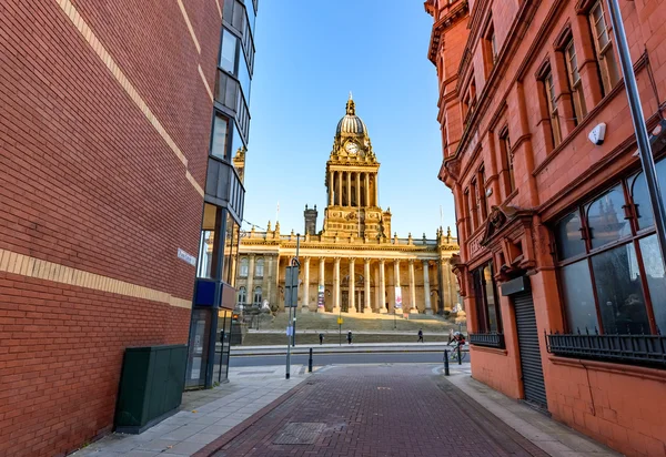 Leeds city stadhuis — Stockfoto