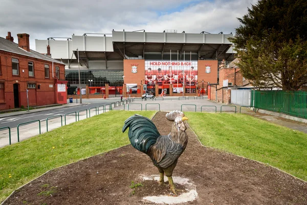 Estádio de futebol Liverpool — Fotografia de Stock