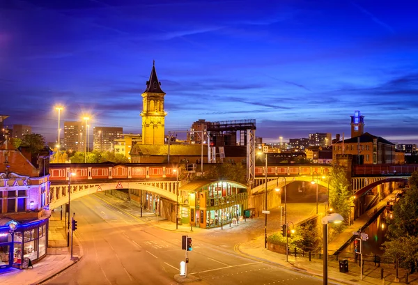 Manchester city centre England