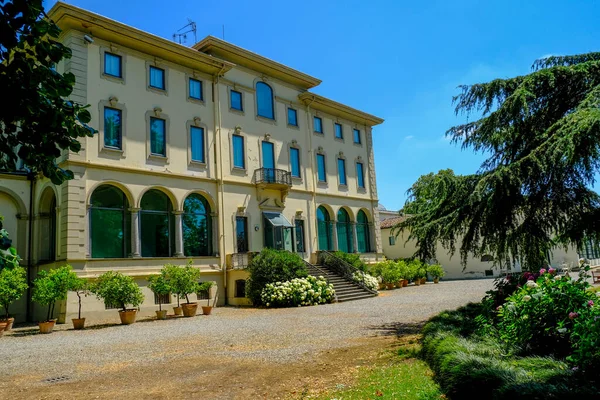 Juni 2021 Parma Italië Fondation Magnani Rocca Prachtig Gebouw Van — Stockfoto