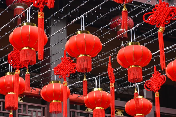 Linternas chinas, Año Nuevo Chino — Foto de Stock