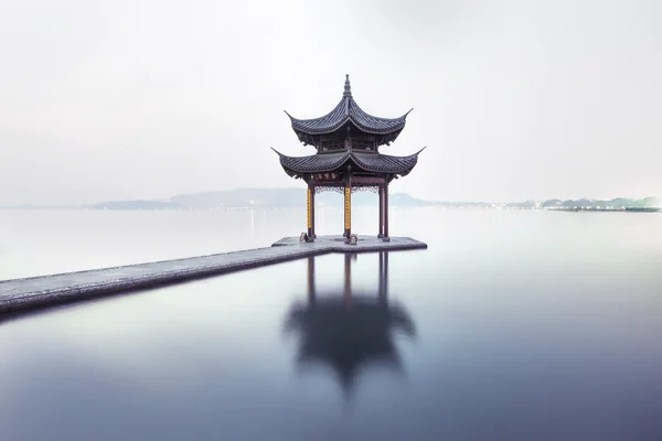 Ancient pavilion at Hangzhou — Stock Photo, Image