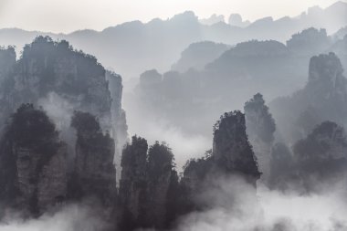 Zhangjiajie National Forest Park, Hunan, Çin