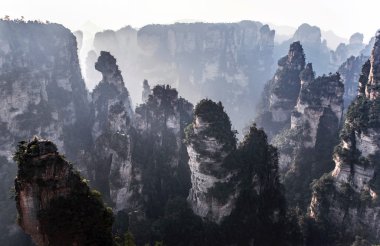 Zhangjiajie National Forest Park, Hunan, Çin