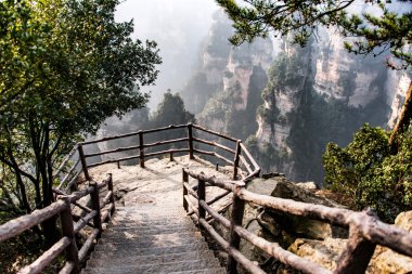 Zhangjiajie National Forest Park, Hunan, China clipart
