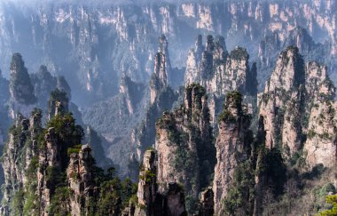Zhangjiajie National Forest Park, Hunan, Çin