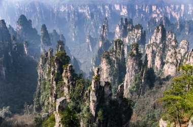 Zhangjiajie National Forest Park, Hunan, Çin
