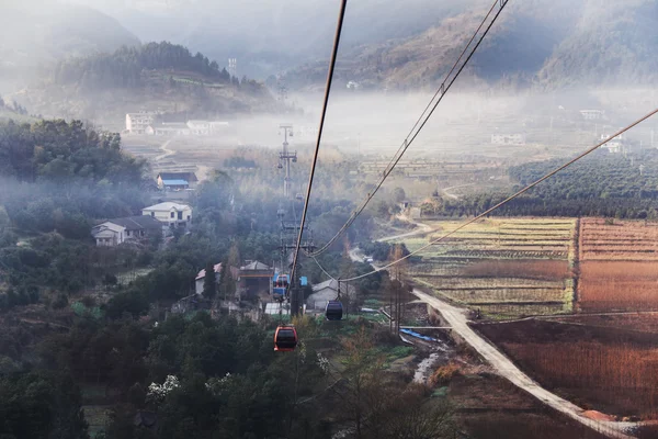 Tianmen Shan cable car is the longest cable car ride in the worl