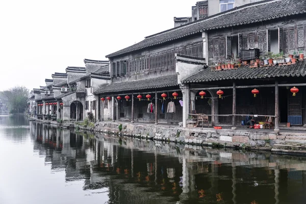 Nanxun, Čína. Staré město na východě Huzhou — Stock fotografie