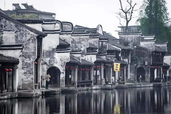 Nanxun、中国。湖の東の旧市街 — ストック写真